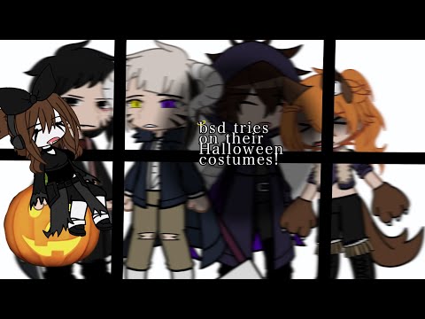 🕸️ || bsd tries on their halloween costumes! || halloween special