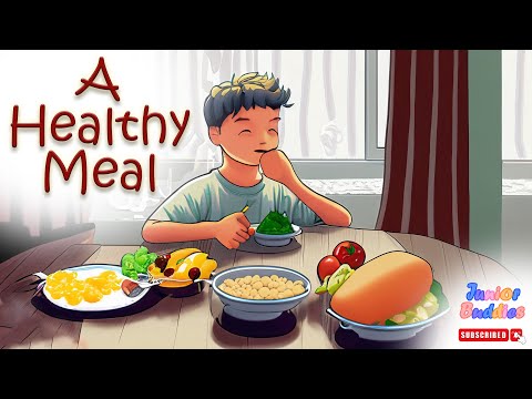 Healthy Meals For Kids | Nursery Rhymes | Eating Healthy Meal | Healthy Habits Kids Song |