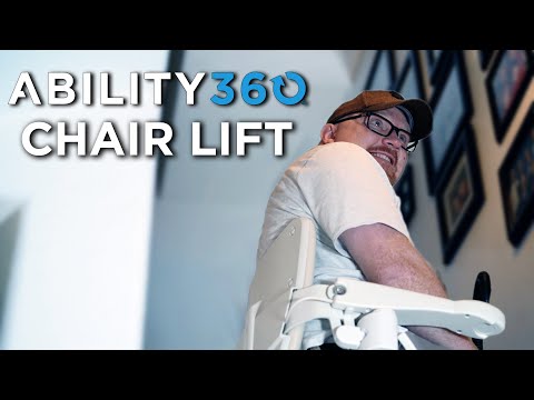 Installing a stair lift for people with disabilities | Ability360 Home Mod Program