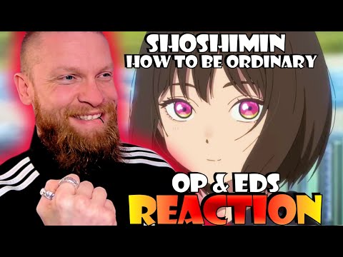 Shoshimin How to be Ordinary Op & Ed Reaction