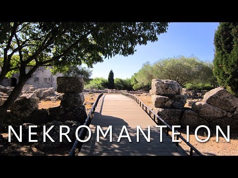 The Archaeological site of the Nekromanteion - Ancient Greek oracle of the dead