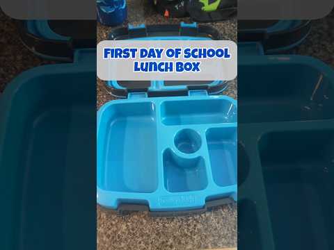 First Day Of School | Kindergarten | Lunch Box #shorts