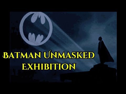 Visiting the Batman Unmasked Exhibition in Manchester. Movie Costumes and Props.