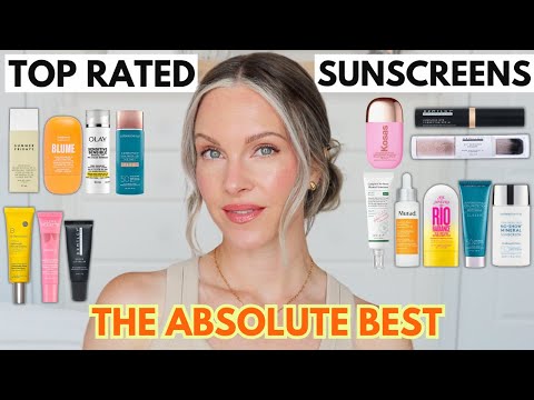 I'VE FOUND THE TOP-RATED SUNSCREENS FOR 2024 | I'VE TESTED THEM ALL AND THESE ARE TRULY THE BEST!