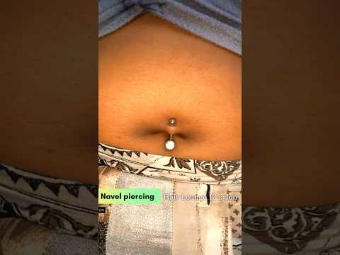 Navel piercing painless navel piercing @Hair Lounge 12 salon #viral #youtube #ytshorts #yt #stud