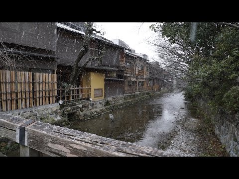 4K KYOTO [viewTV-90] 京都冬景色 ”Snow in Kyoto"