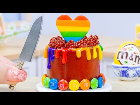 LIVE 🔴 Satisfying Mini Cake Decorating 🌈 How To Make Miniature Rainbow Chocolate Cake by Lotus Cakes