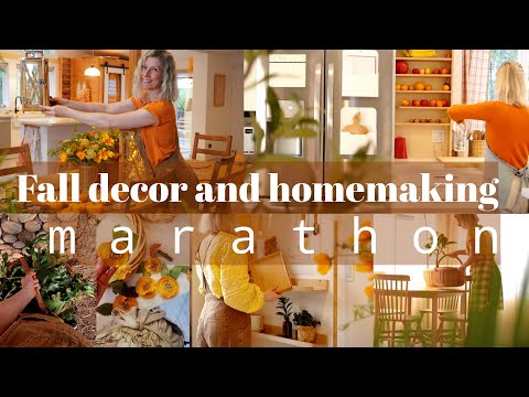 FALL HOME DECORATION AND HOMEMAKING COMPILATION | fall homemaking marathon