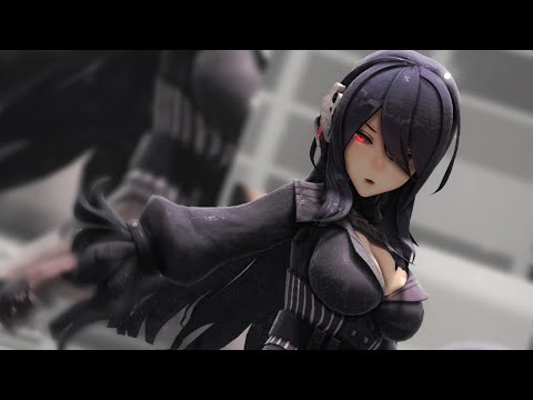 MMD】Rivers in the Desert [Mito Remix] -  朧 - 機動戦隊アイアンサーガ 4K