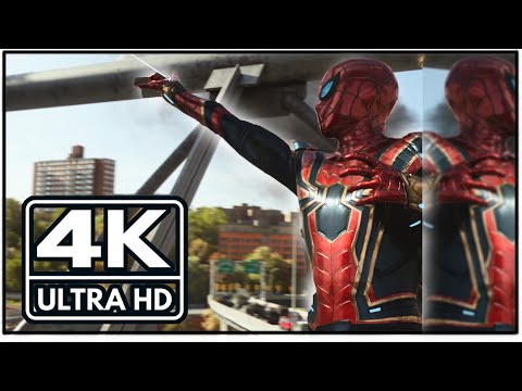 All Spider Man/Peter 1 Swinging Scene 4K IMAX | No Way Home |