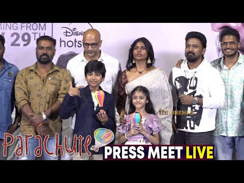 🔴Live - Parachute Webseries Press Meet | Kishore, Krishna, Kani