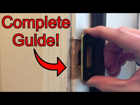 Mortise Cut Modification & Strike Plate Installation