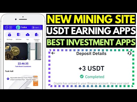 New USDT Mining Sites in 2024 | How to Earn USDT on Binance | Free TRON Grab Earning Site