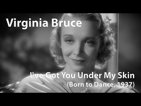 Virginia Bruce - I've Got You Under My Skin (Born to Dance, 1937) [Restored]