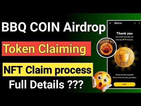 Bbq coin airdrop claim process || Bbq coin airdrop NFT Claim || Bbq coin new update today