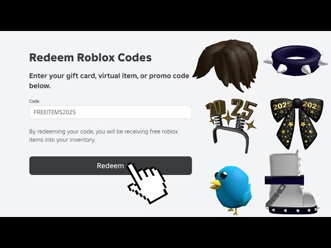 NEW ROBLOX PROMO CODES IN 2025!!! | January 2025 | Roblox Codes for Free Items | Roblox Promo Codes