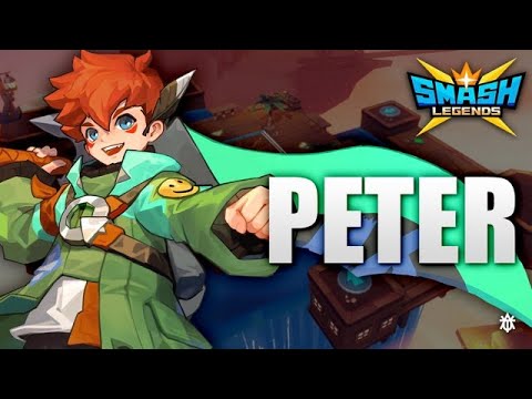 Bisaya GaminG tries to play Smash Legend using PETER