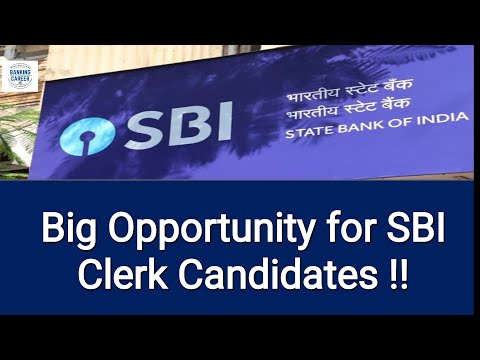 Big Opportunity for SBI
Clerk Candidates !!