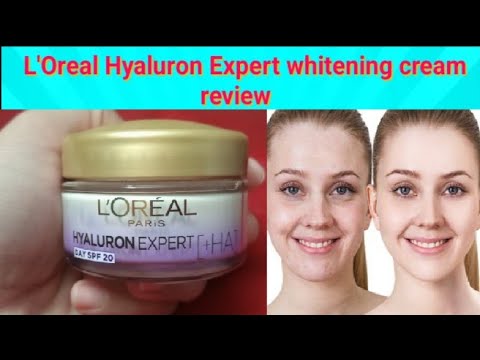 L'Oreal Paris Hyaluron Expert whitening cream honest review [ Day & night cream ]