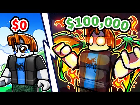 $1 VS $100,000 Roblox Account Upgrade!