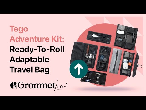 Tego Adventure Kit Is A Ready-To-Roll Adaptable Travel Bag | Grommet Live