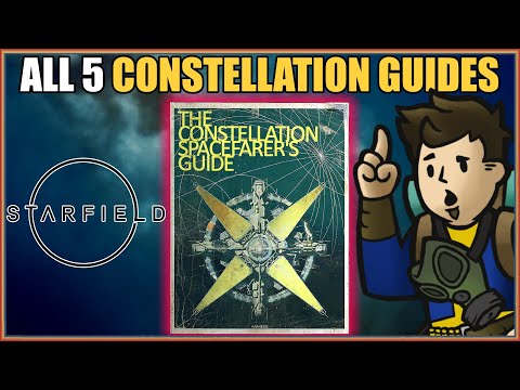 ALL 5 CONSTELLATION GUIDES (Book/Magazine) Locations | STARFIELD