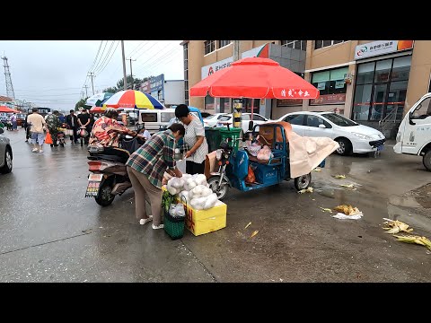 【山东·烟台】漫步~海边的小渔村，逛逛集市 Discover the Real China in 4K HDR