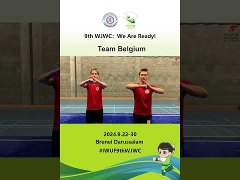 9th World Junior Wushu Championships- Team Belgium is ready!