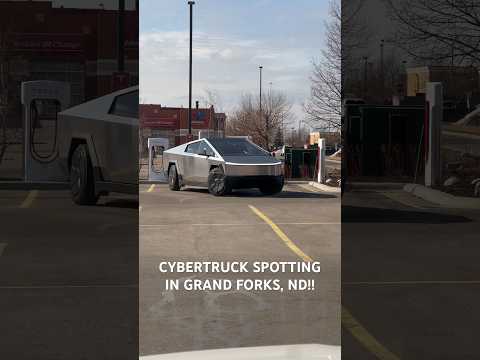 Tesla Cybertruck Found At Target Supercharger!! #tesla #cybertruck