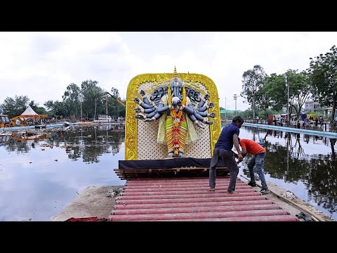 Ganpati Bappa's BIGGEST Visarjan Celebration 2024