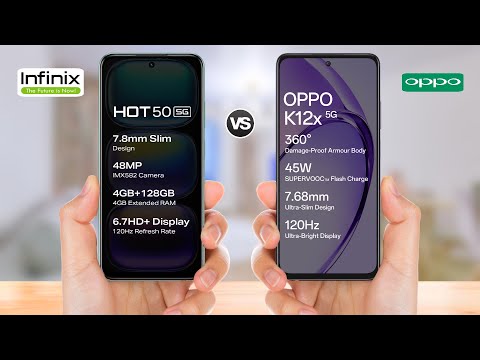 Infinix Hot 50 5g vs Oppo K12x 5g || Full Comparison