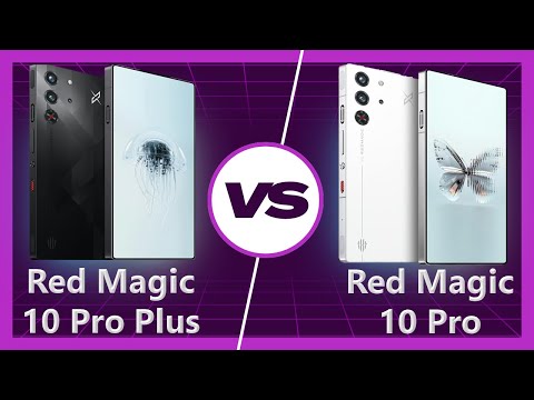 REDMAGIC 10 Pro vs REDMAGIC 10 Pro Plus Detailed Comparison