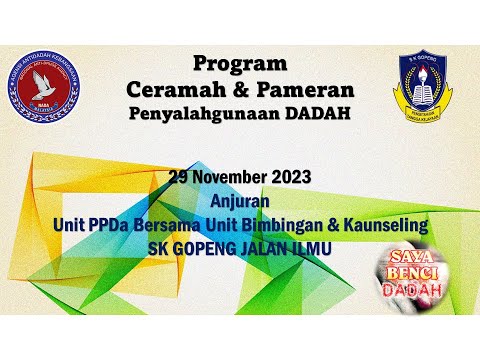 Program Ceramah & Pameran Penyalahgunaan DADAH 2023