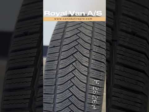 Discover All-Weather Confidence: Royal Black's Royal Van A/S Tire Pattern!