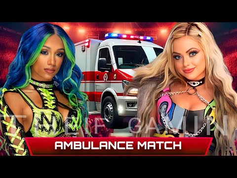 WWE 2K24 • Ambulance Match - Sasha Banks VS Liv Morgan | WWE