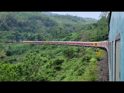 GUWAHATI To AGARTALA | Full Train Journey 14620/Tripura Sundari Express, Indian Railways Video 4k HD