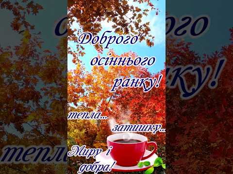 Доброго ранку! Гарного дня! #доброгоранку #гарногодня