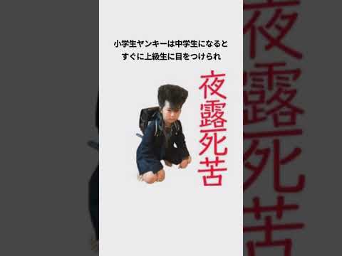 小学生ヤンキーに関する雑学#子育てあるある #子育て世代 #雑学