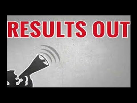 BREAKING NEWS CMA RESULTS PUBLISHED