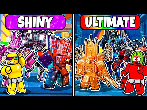 ULTIMATES vs SHINY In Toilet Tower Defense