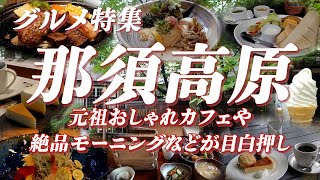 那須高原グルメ特集 元祖おしゃれカフェや絶品モーニングなどが目白押し【旅グルメ】 #那須高原  #グルメ #ご当地グルメ #うどん   #蕎麦  #カフェ #ハンバーグ #ステーキ