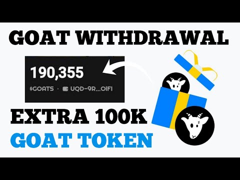 Claim and Withdraw Free Extra 100,000 GOAT AIRDROP Token | Free GOAT AIRDROP Token