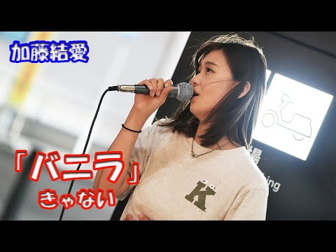 200万再生超え！【歌ってみた】加藤結愛さん きゃない「バニラ」歌舞伎町路上ライブ