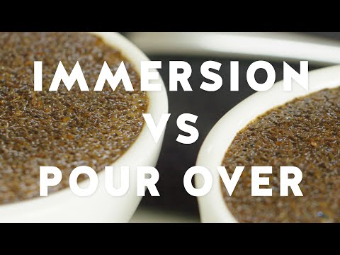 Brewing Basics : Immersion VS Pour Over Brewing Method