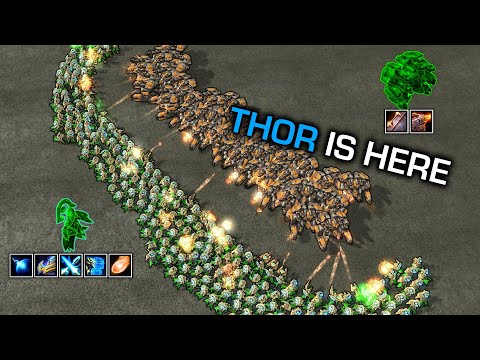 300 Adepts vs 30 Thors, who wins?