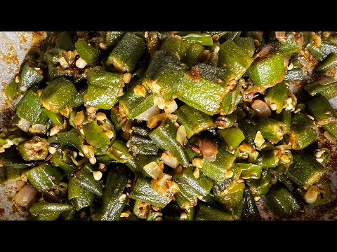 मसाला भिंडी वो भी बिना किसी मसाले के बनाओ मेरे तरीक़े से।#masalabhindi#bhindi#recipes#MonikaRecipes