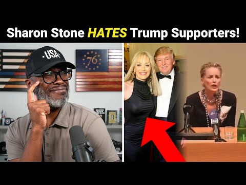 Sharon Stone INSULTS Trump Supporters: "They Don't Have PASSPORTS!"