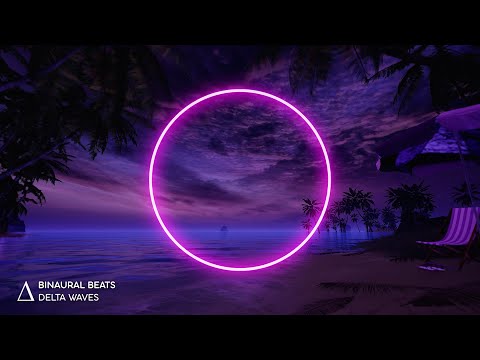 DREAM WAVES 🎧 Insomnia Healing Sleep Music [ 1.8Hz Delta ] Binaural Beats Sleeping Sounds