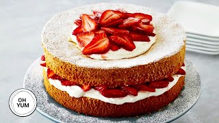 Professional Baker Teaches You How To Make SPONGE CAKE!