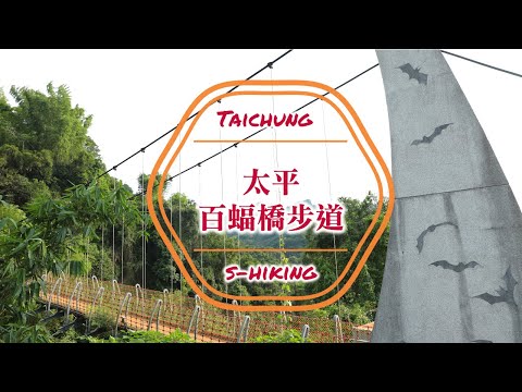 微解封-S步道｜台中｜百蝠橋步道｜全新建置景觀長橋｜太平區